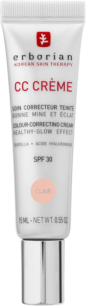 Erborian - CC Cream with Centella Asiatica - Color Correcting Cream with Healthy Glow Effect - Na... | Amazon (UK)