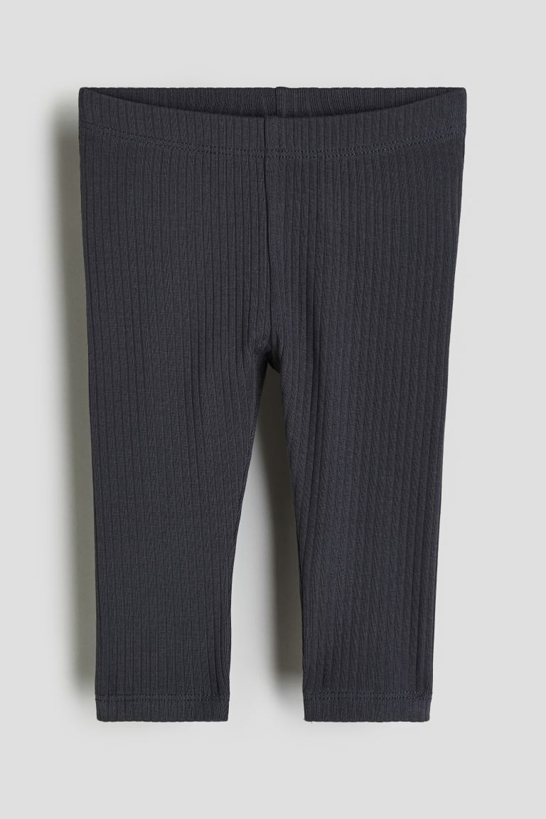 Ribbed Cotton Leggings | H&M (US + CA)