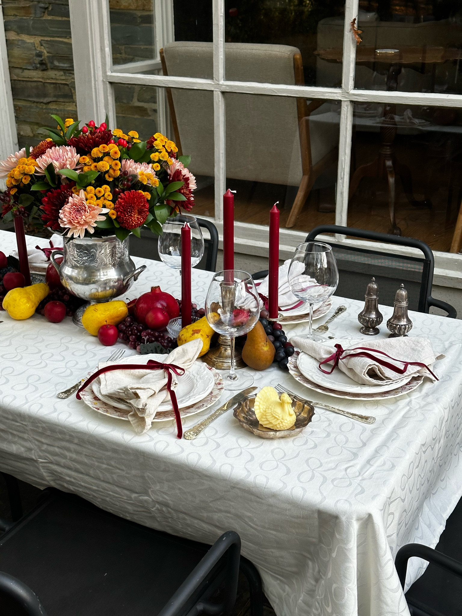 Girlsgiving tablescape 

#LTKSeasonal #LTKHome #LTKHoliday