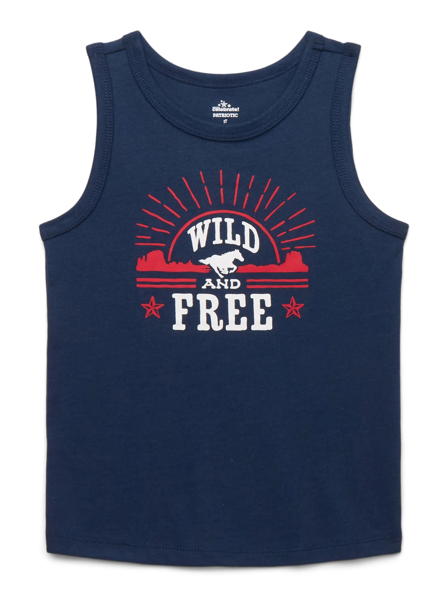 Toddler Boys Americana Tank from Way to Celebrate, Sizes 18M-5T | Walmart (US)