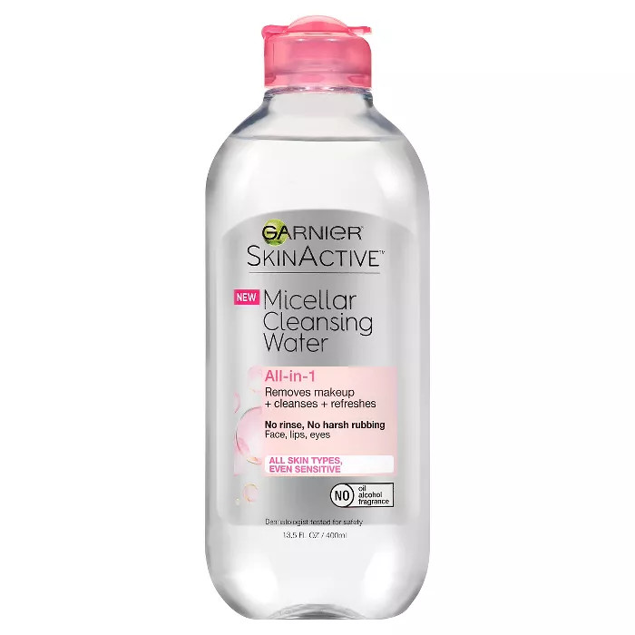 Garnier SKINACTIVE Micellar Cleansing Water All-in-1 Makeup Remover & Cleanser - 13.5 fl oz | Target