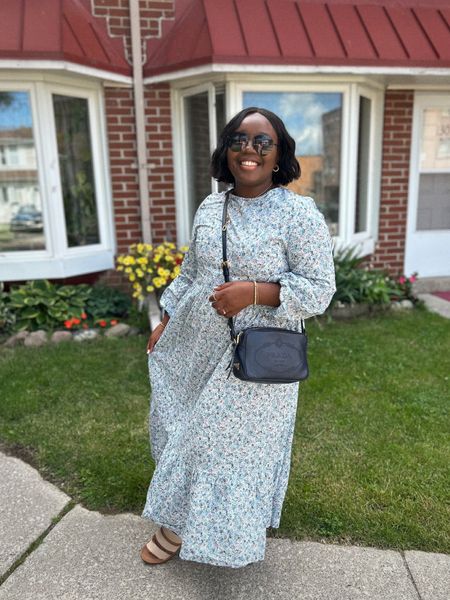 I’m wearing a bishop sleeve floral maxi dress. I wore this to a spring themed bridal shower. Styled it with a blue Prada camera bag, aviator sunglasses and elastic strap sandals.

I’ve linked exact and similar styles below. 

#floraldress #summerdress #bohodress #summeroutfit

#LTKunder50 #LTKxPrimeDay #LTKSeasonal