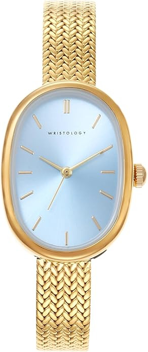 Wristology Oval Womens Watch Vintage Style Interchanageable Band Adjustable Easy Read Analog | Amazon (US)