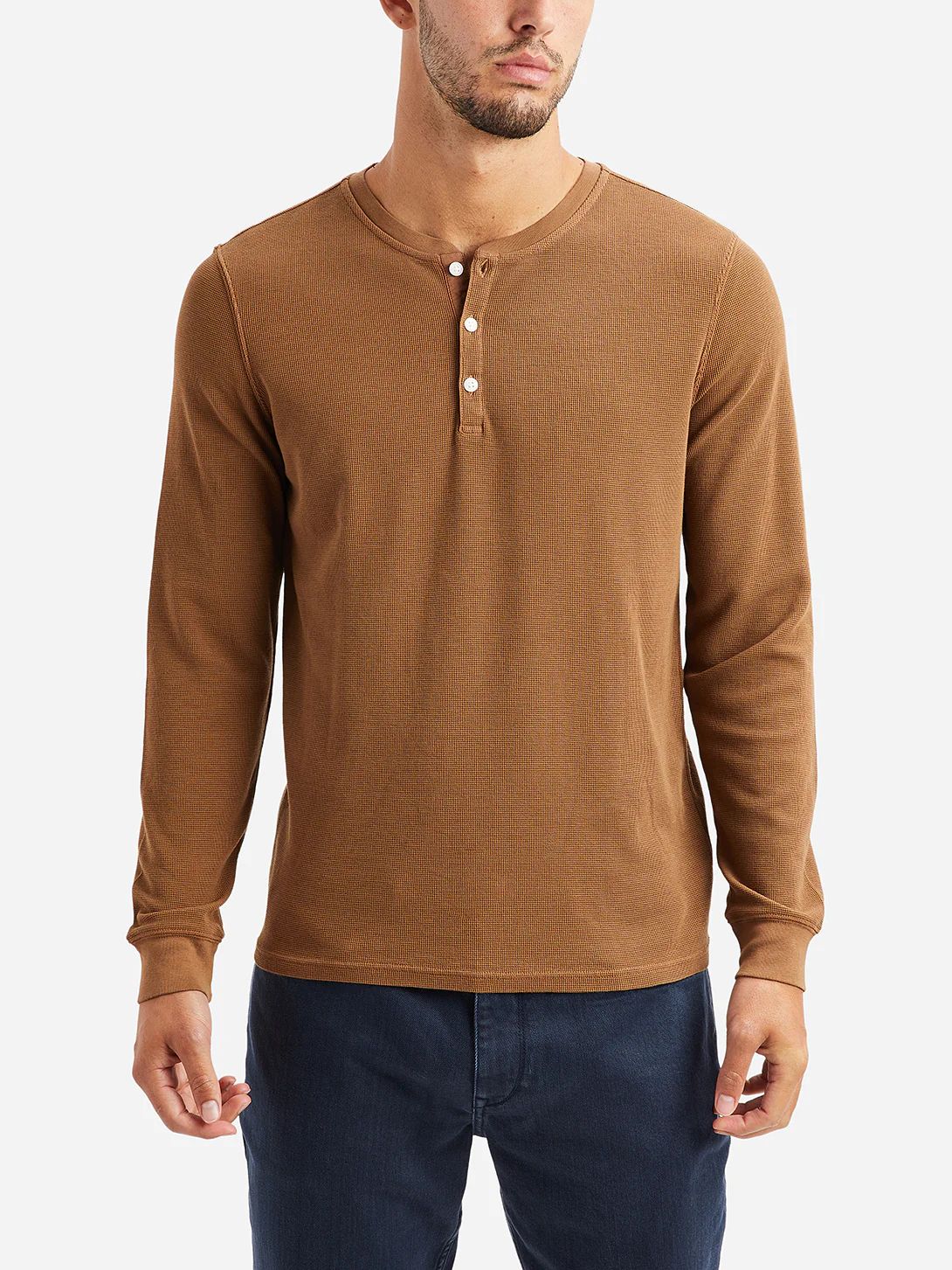 Court Waffle Henley | ONS Clothing