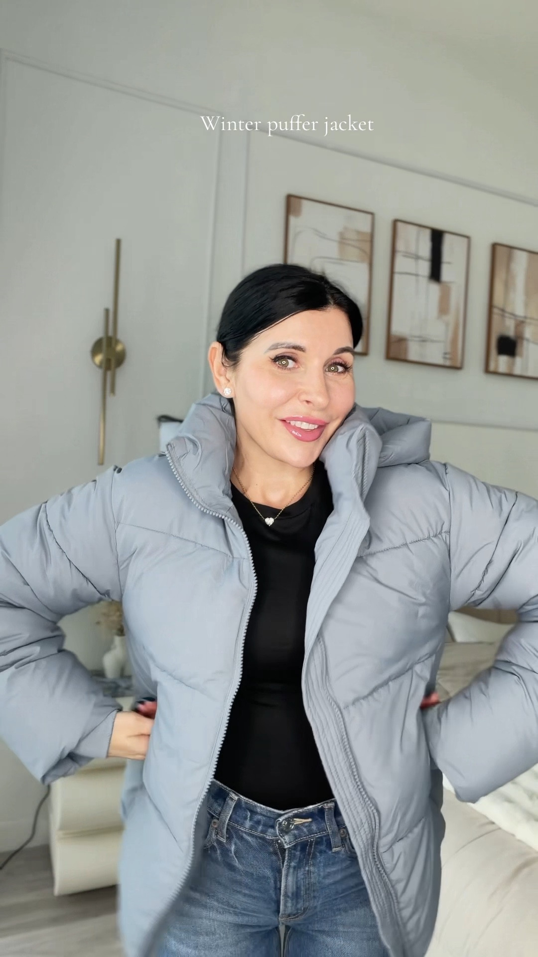 Warm lightweight winter puffer jacket coat 

#LTKFindsUnder50 #LTKWorkwear #LTKSeasonal