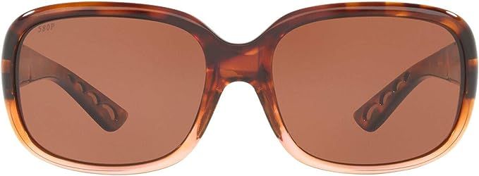 Costa Del Mar Women's Gannet Rectangular Sunglasses | Amazon (US)