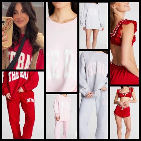 The Bar Varsity Sweats for Valentine’s Day are being released! Plus some silk pjs to die for! ❤️ The style is to get them roomy. I have the L sweatshirt and S sweatpants. I’ll be grabbing the pants in Ruby if I can. They sell out quick!

#LTKGiftGuide #LTKfindsunder100 #LTKMostLoved
