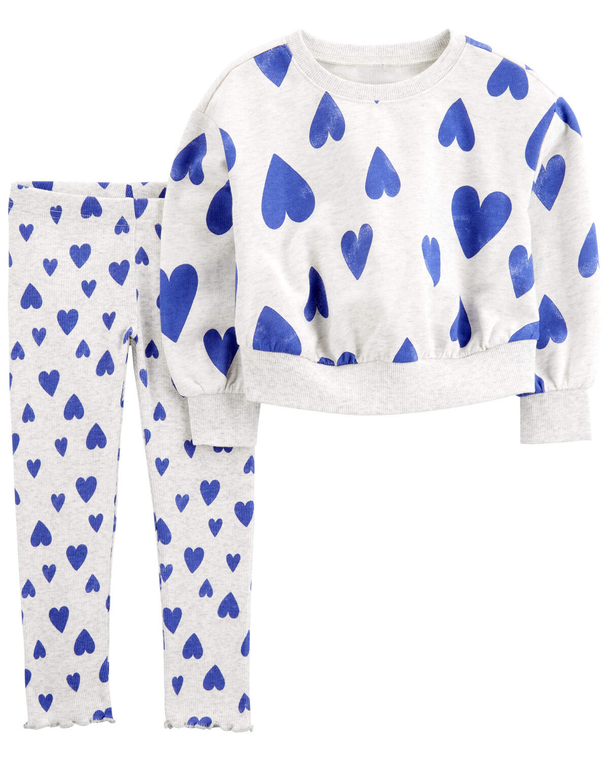 Baby 2-Piece Heart Sweatshirt & Pant Set - Carter's | Carter's | Carter's Inc