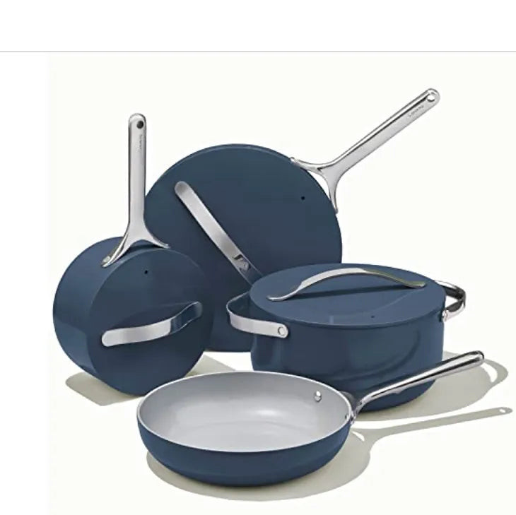 Caraway Caraway Home 9-piece Ceramic Nonstick Cookware Set | REBEL (formerly Rebelstork)