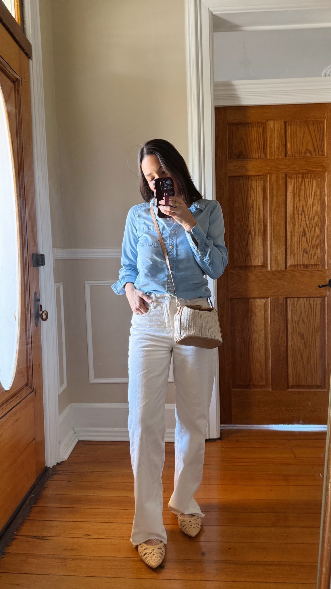 Spring uniform:)  Pants are from ON last year so linked a few similar ones!

#capsulewardrobe

#LTKFindsUnder50 #LTKSpringSale #LTKFindsUnder100