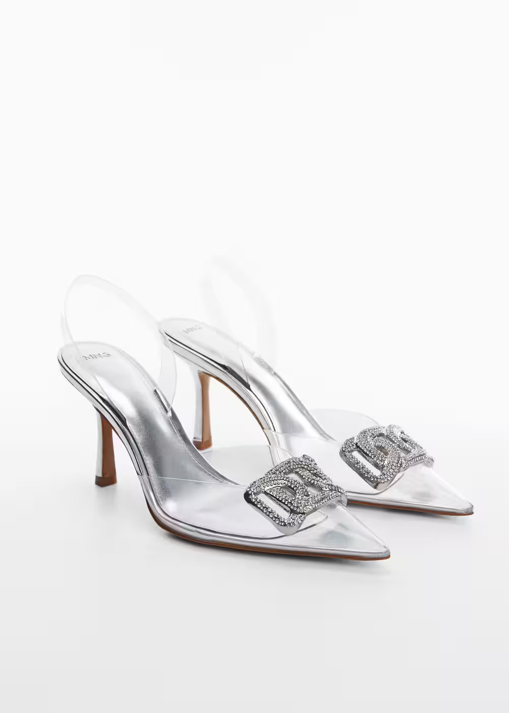 Vinyl high heels -  Women | Mango USA | MANGO (US)