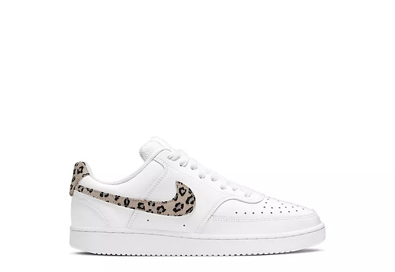 Nike Womens Court Vision Low Sneaker - White | Rack Room Shoes