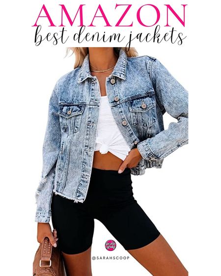 It's time to style up your wardrobe with Amazon's best-selling denim jackets - an absolute staple piece that you don't want to miss out on! Shop the favorites today and stay stylish all year long. #amazon #denimjacket #staplepiece #wardrobestyle #fashionistheanswer #amazonshopping #amazonsbestsellers #fashionforwardlooks #denimlover #wardrobeessentials #lastingstyle

#LTKunder50 #LTKstyletip #LTKtravel