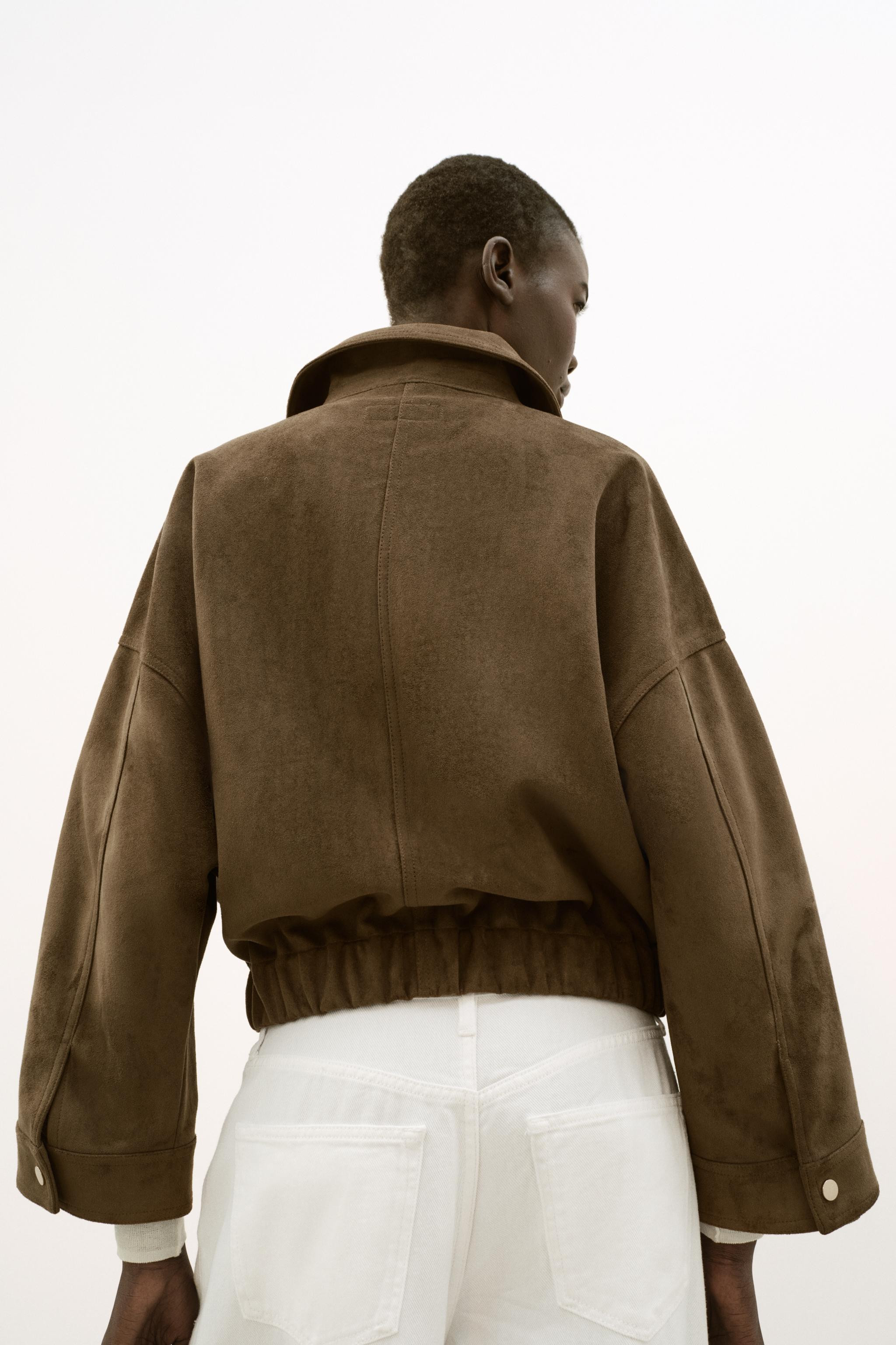 GIUBBOTTO EFFETTO CAMOSCIO | Zara IT