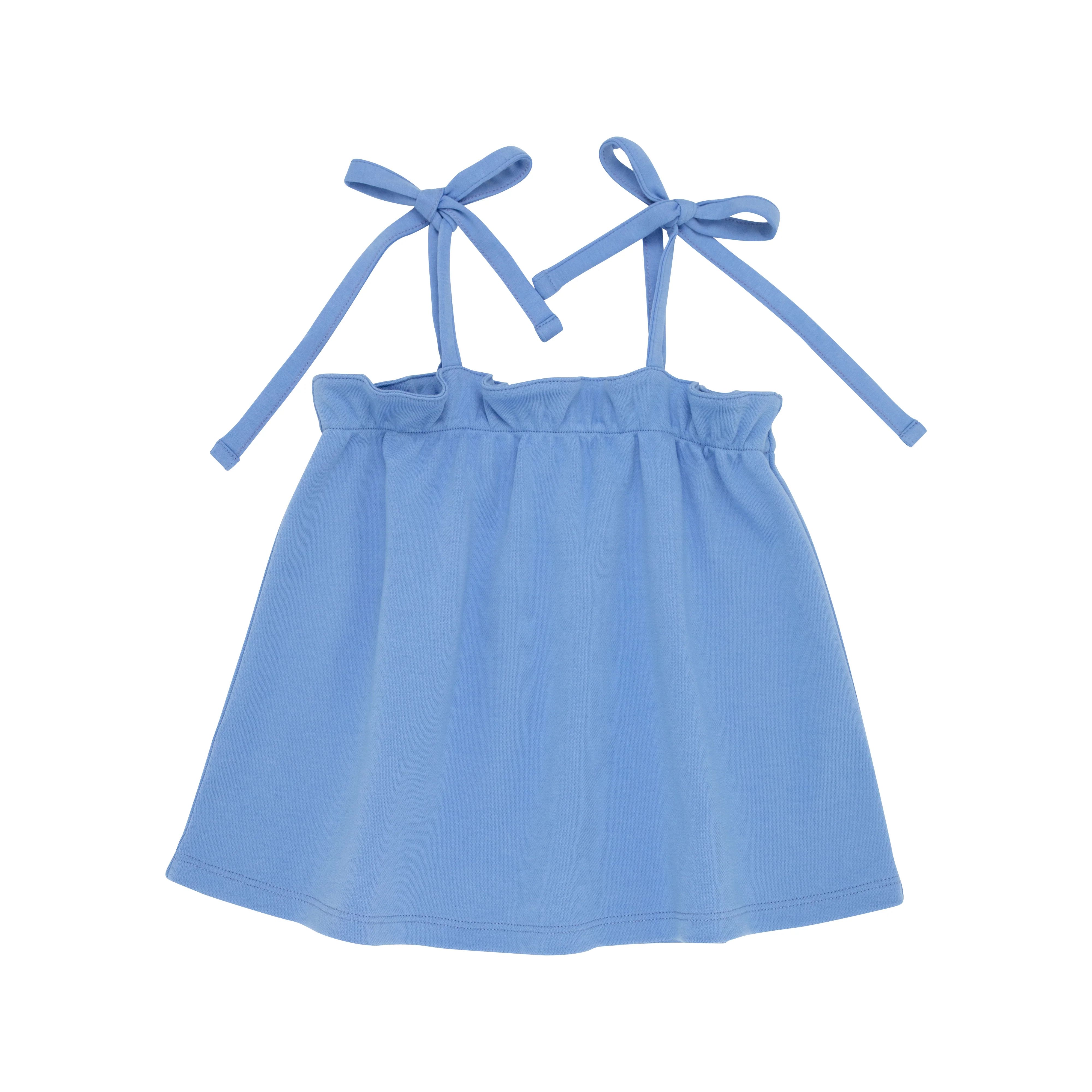 Lainey's Little Top (Pima) - Barbados Blue | The Beaufort Bonnet Company