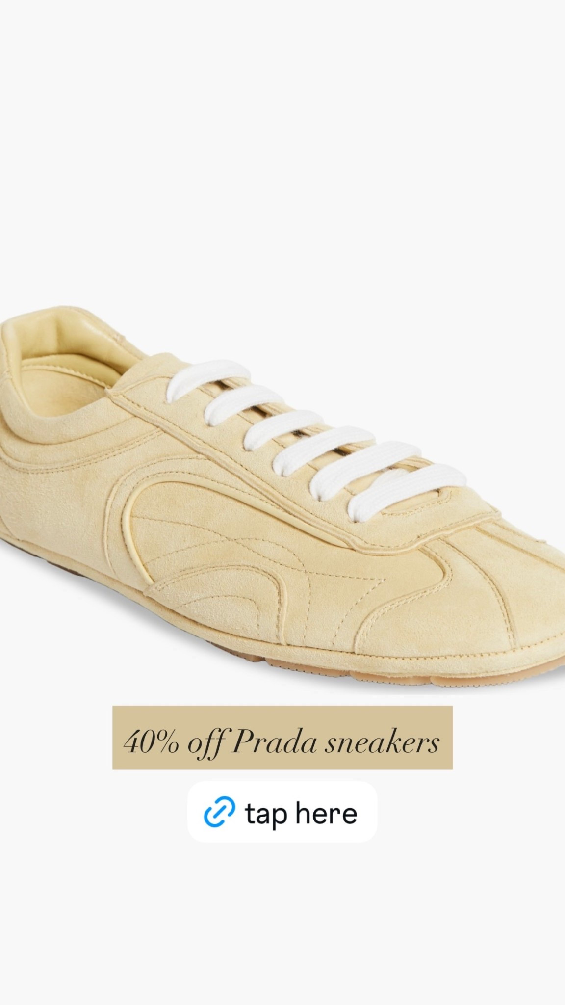 Sneakers on sale plus an extra 25% off today!

#Nordstrom
#Prada
#classicstyle
#summerstyle
#summersale

#LTKSeasonal #LTKootd #LTKSaleAlert