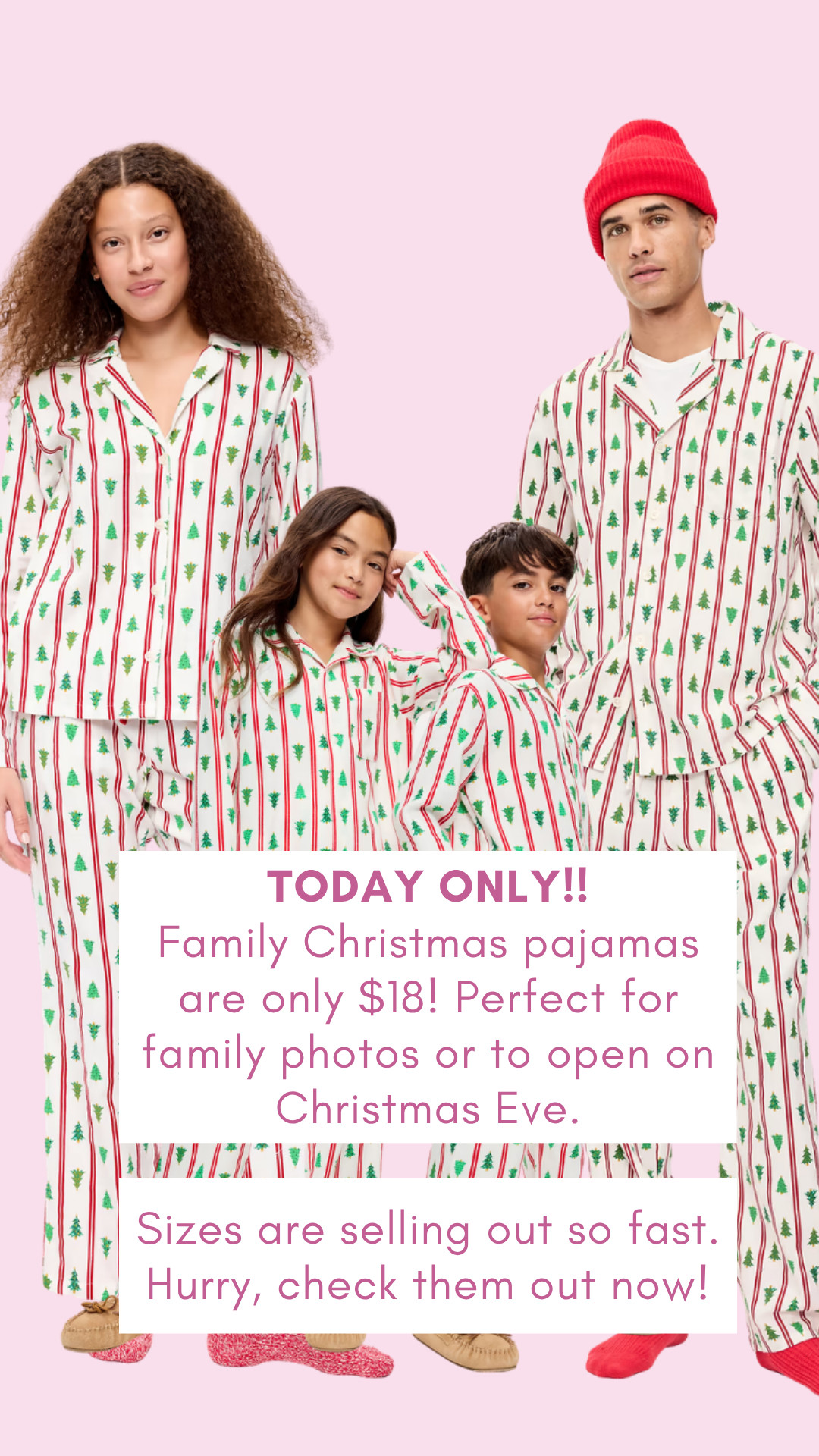 TODAY ONLY!! Family Christmas pajamas are only $18! Perfect for family photos or to open on Christmas Eve. Sizes are selling out so fast. Hurry, check them out now! 

 #LTKSeasonal #LTKSaleAlert