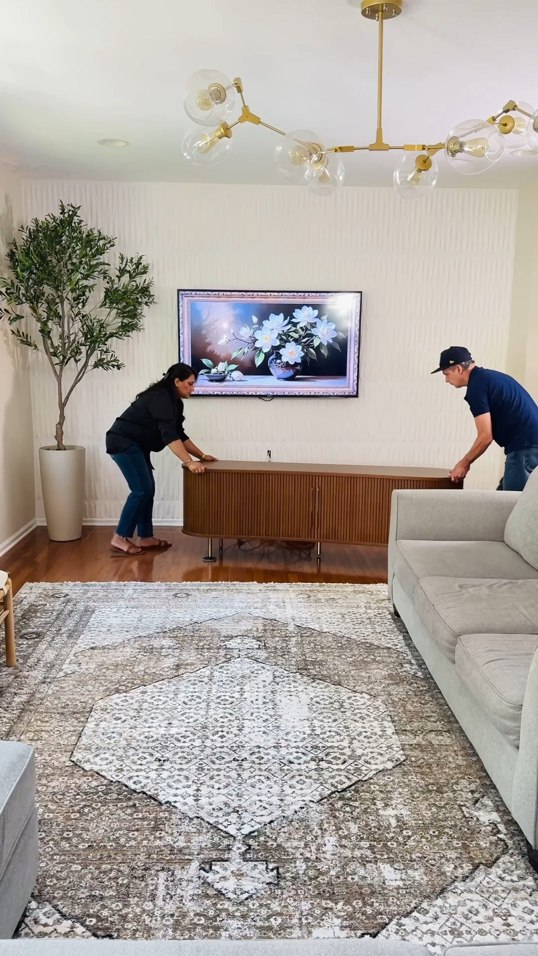 I wanted to give my dad a little surprise to make his home feel as warm and welcoming as he’s always made ours. While he spent the day out with my aunt and uncle, I got to work transforming his space with beautiful new furnishings from @castlery. His home now has the refresh it truly deserved! A special thank you to @castlery for helping me bring this moment to life.

#castlery #homewithcastlery 

Fall home decor ideas
Tv Stand 
Dining table 
Thanksgiving ideas 
tablescape 
Brown rug
Marble coffee table 
Olive trees 

#LTKSeasonal #LTKHome #LTKFallSale