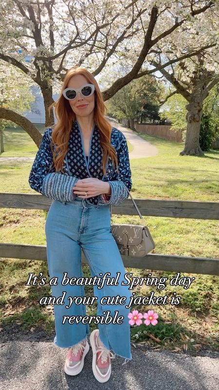 Spring outfit, spring jacket, denim, sneakers, amazon finds, work style, over 40 style 

#LTKover40 #LTKfindsunder50 #LTKstyletip