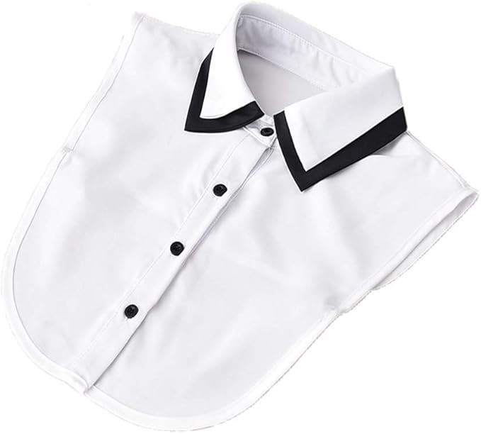 YEKEYI Lady Half Shirt Blouse Collar Dickey Fake Collar False Collar Detachable Collar for women | Amazon (US)