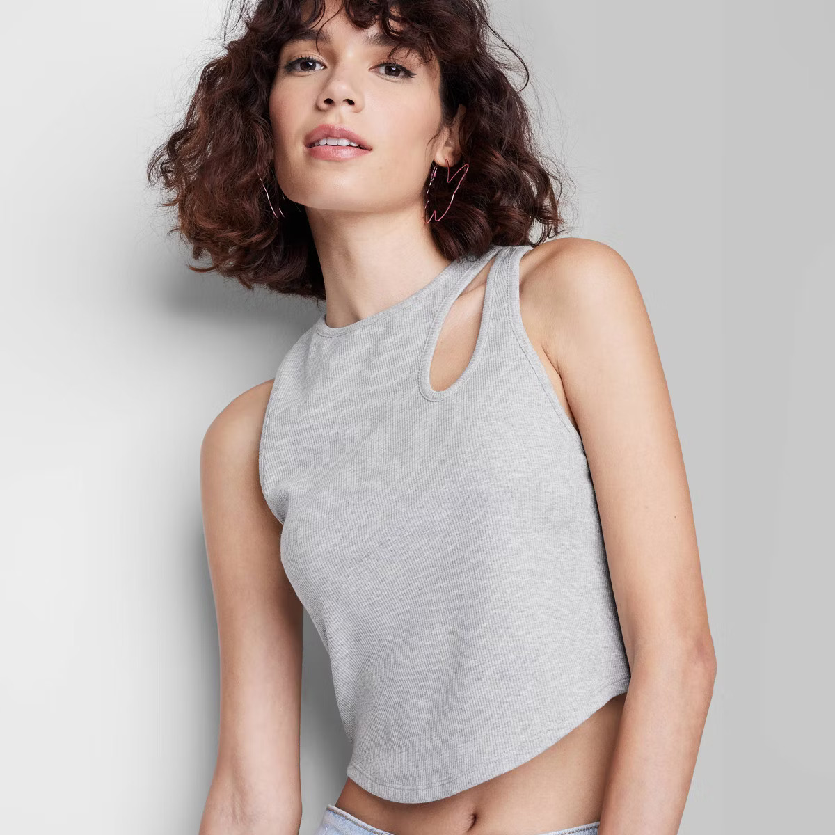 Women's Cut Out Tiny Tank Top - Wild Fable™ | Target