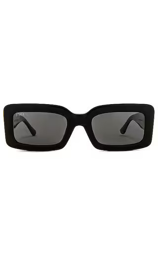 DIFF EYEWEAR Indy in Black. | Revolve Clothing (Global)