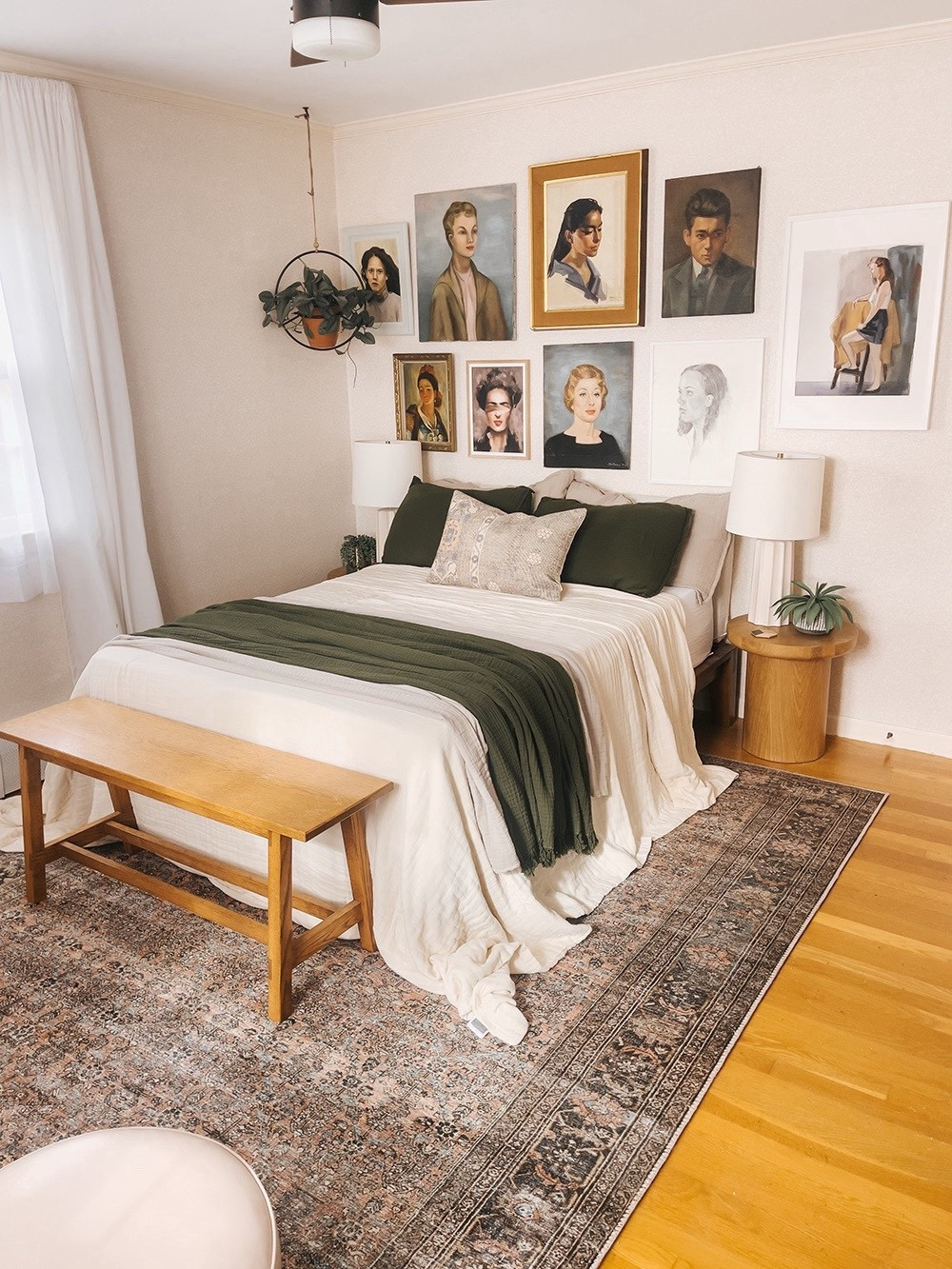 Build your own portrait gallery wall with these diverse print finds (plus some of my favorite guest room furniture and décor, of course!) ⭐️

#LTKHome