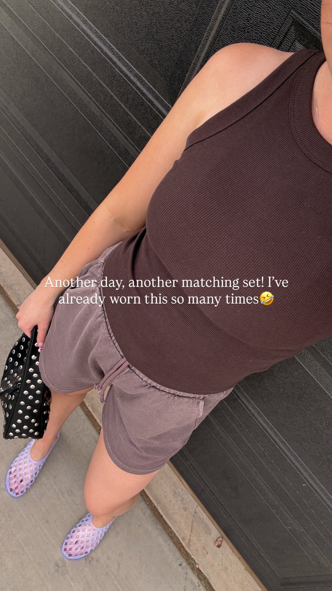 Matching set I’ve been wearing on repeat as a SAHM! I’m wearing a small tall in top and shorts’ 

#LTKmomlife #LTKootd
