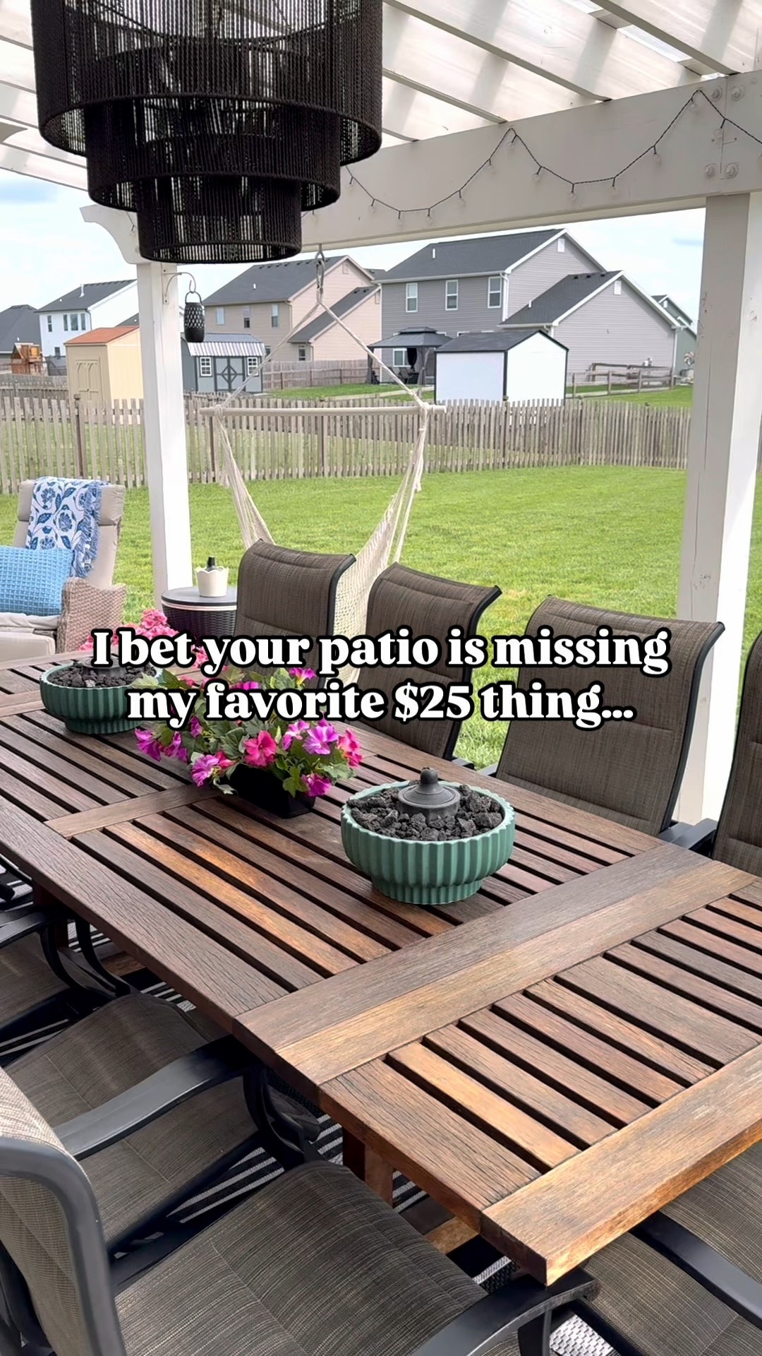 I’ve had several different versions of these hammock chair swings & my favorite are the ones you can stretch out in like the one shown here & it’s on Amazon for under $30! I also linked other versions I like and free standing stands for them if you don’t have an awning to hang it from!

#LTKSeasonal #LTKFindsUnder50 #LTKHome