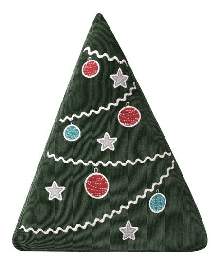 Levtex Home Santa Claus Lane Xmas Tree Throw Pillow | Zulily