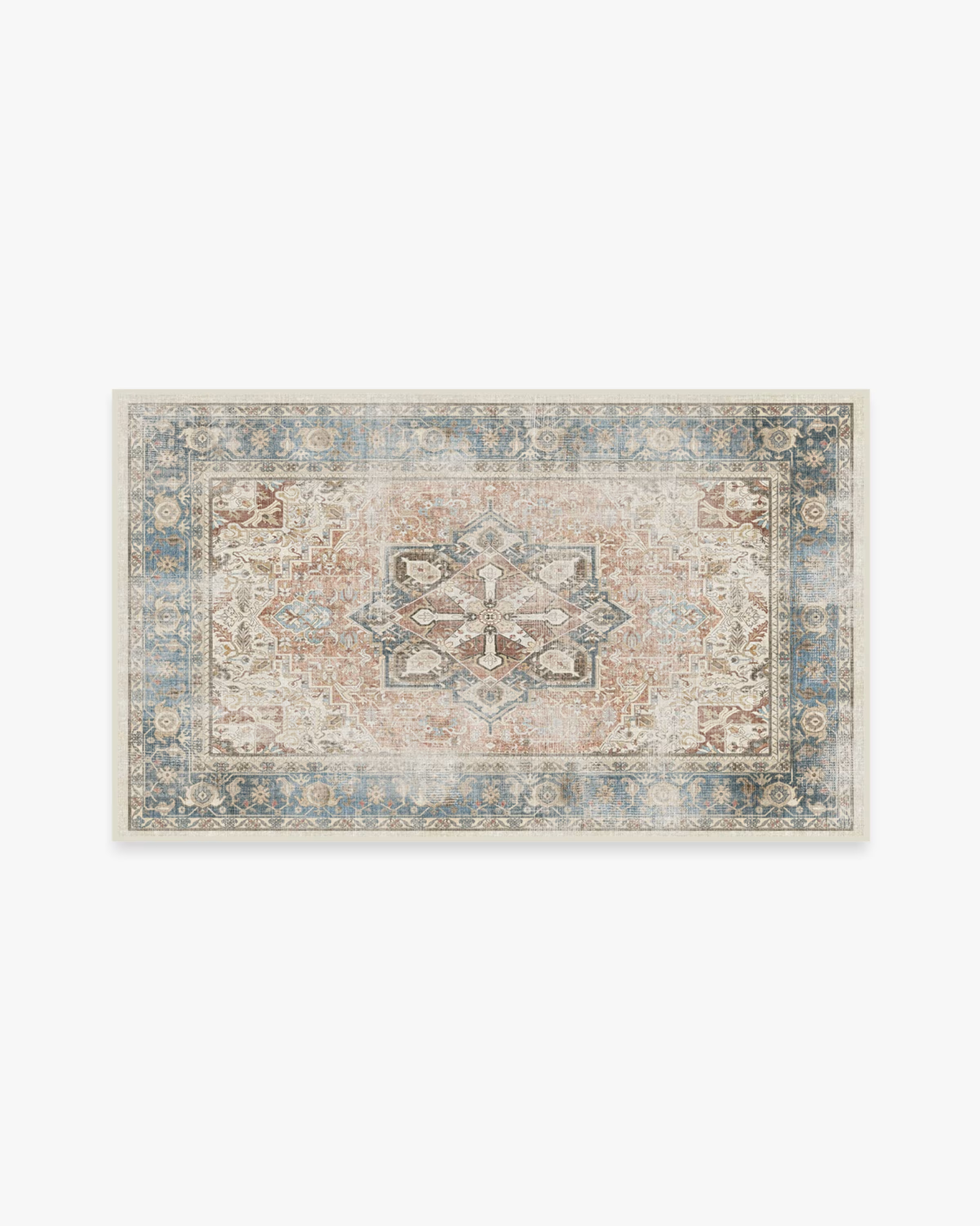 Kamran Coral Rug | Ruggable