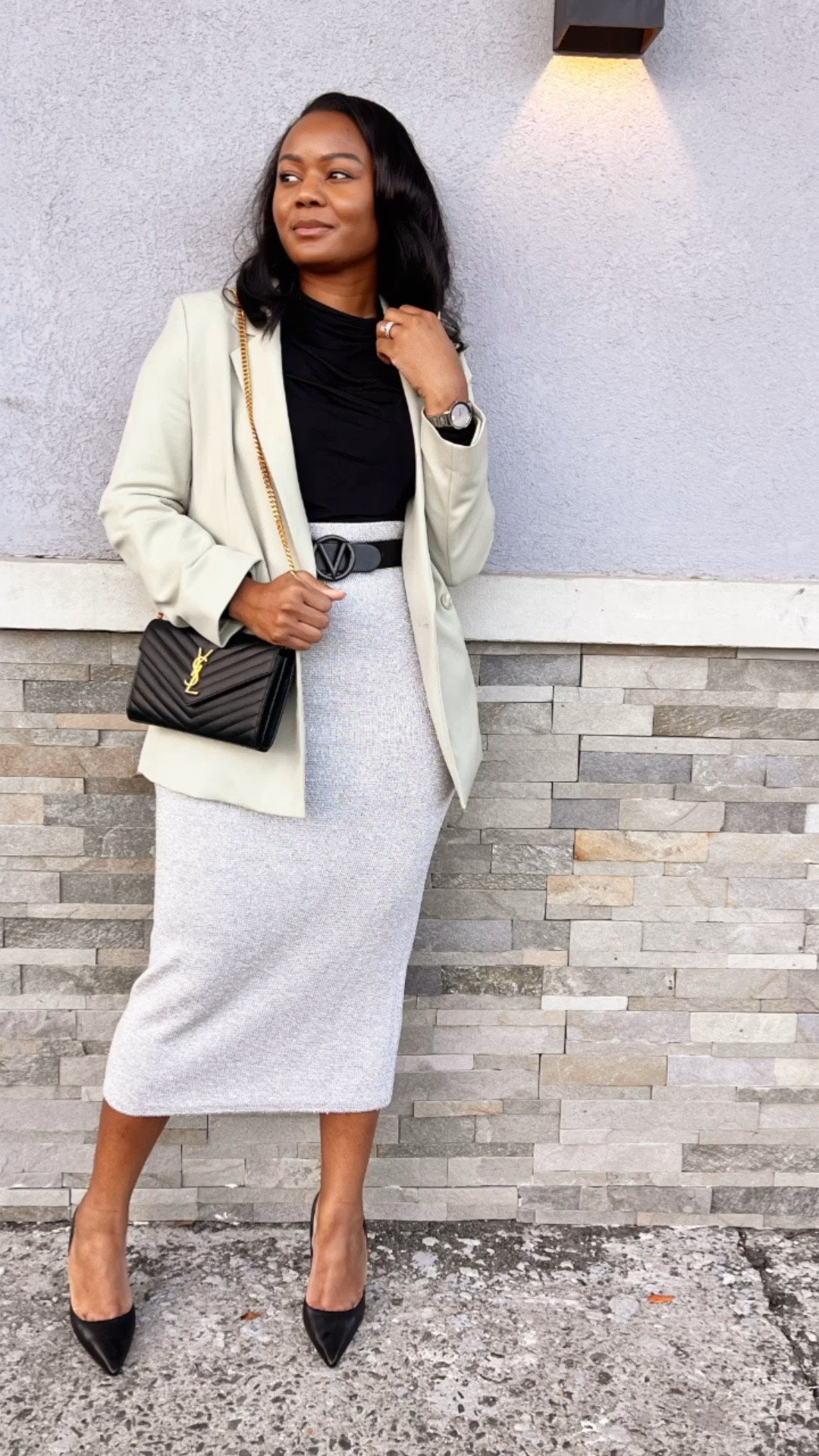 Basic Blazer + Skirt 

#LTKfindsunder50