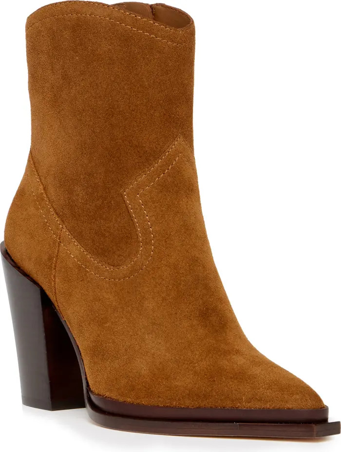 Posey Block Heel Bootie (Women) | Nordstrom