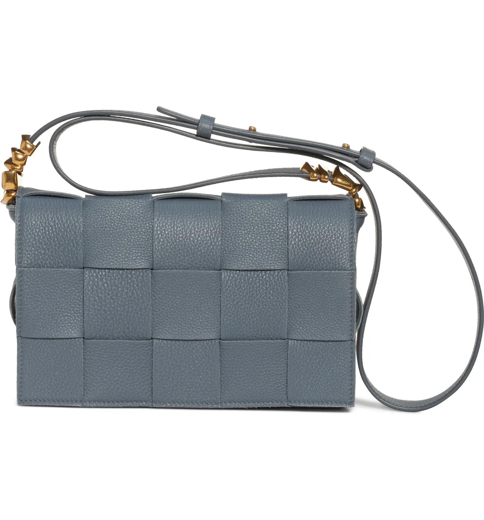 Cassette Intrecciato Leather Crossbody Bag | Nordstrom