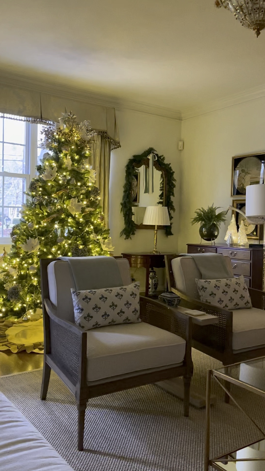 Christmas in the living room. 🎄✨

#LTKhome #LTKHoliday #LTKSeasonal