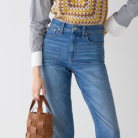 High-rise '90s classic straight-fit jean in Hanger wash | J. Crew US
