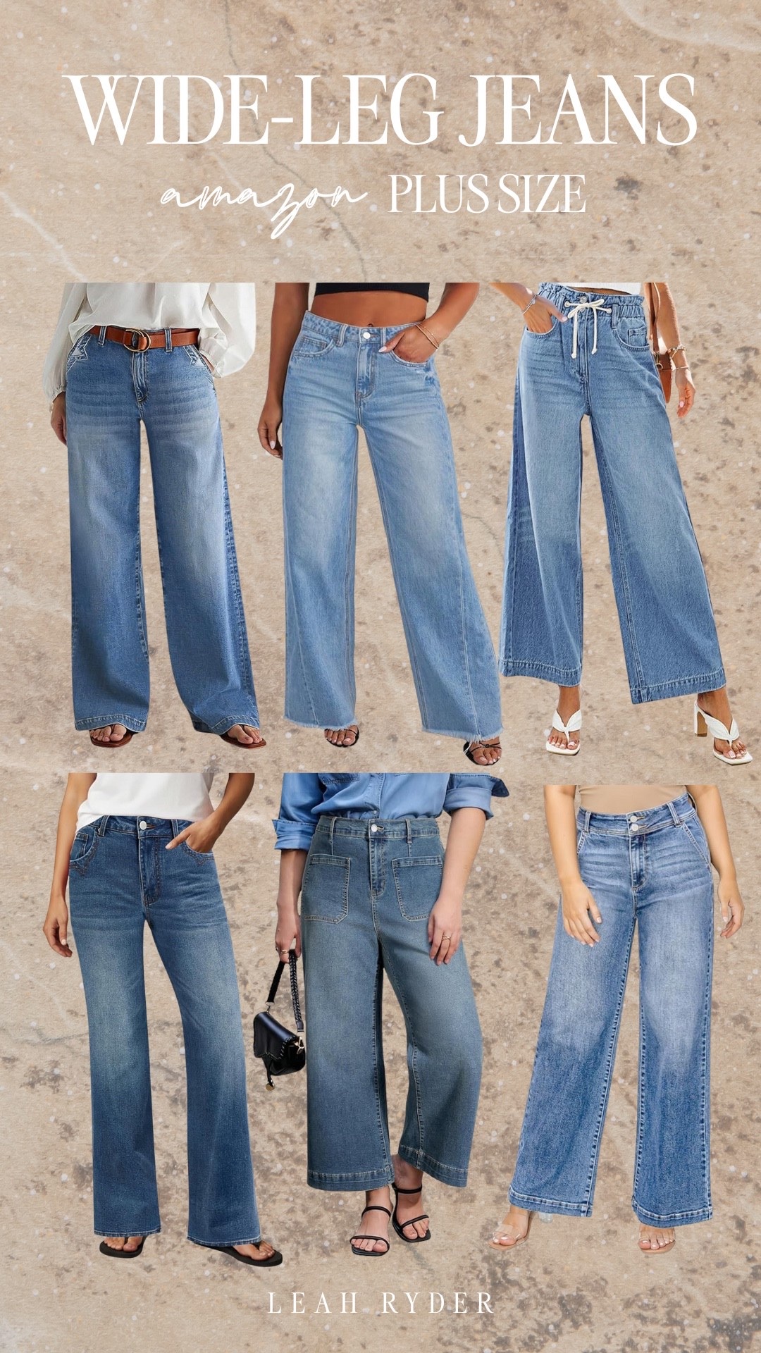 These Amazon wide-leg jeans for plus size women are flattering, comfortable, and easy to style for everyday wear. Featuring high-rise fits, relaxed legs, and classic denim washes, they work for casual outfits, work-from-home looks, and dressed-up weekends. These plus size wide-leg jeans pair well with fitted tees, sweaters, and structured tops. A go-to Amazon denim option if you want a modern silhouette with an easy, wearable fit.

#LTKPlusSize