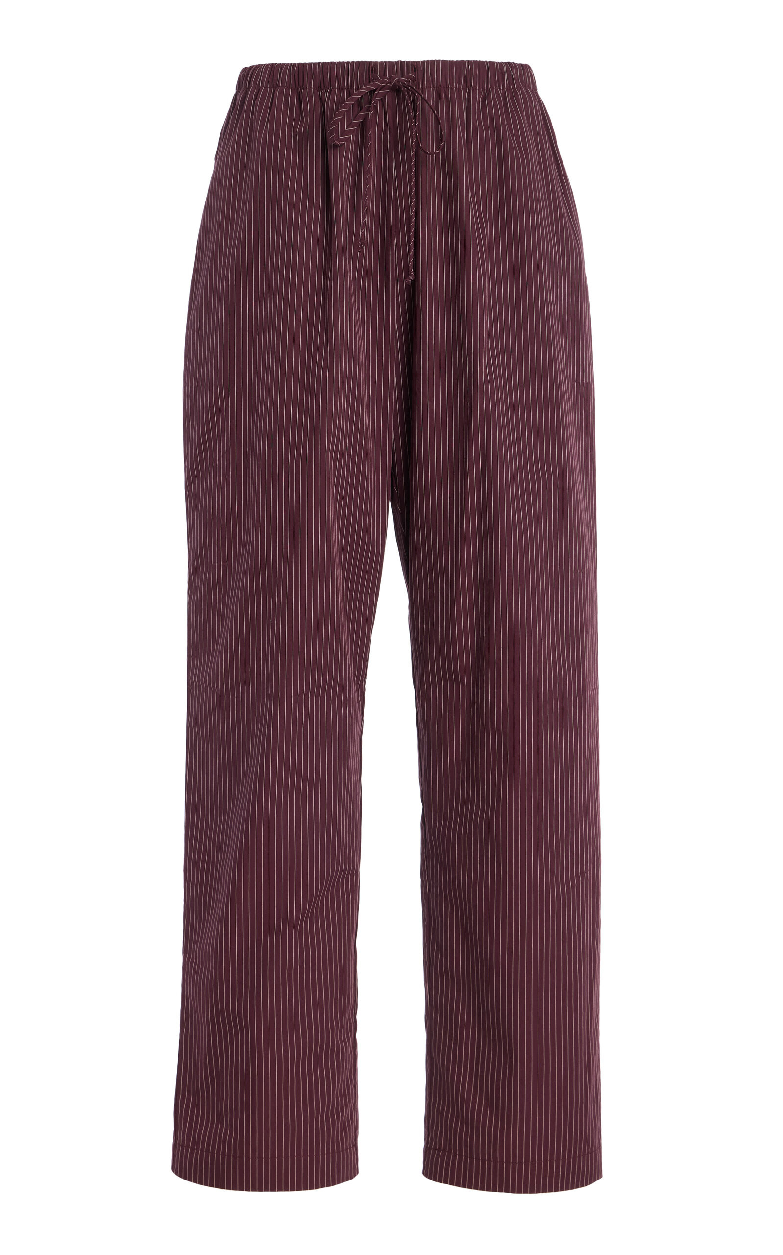 Yoshi Striped Cotton-Blend Drawstring Pants | Moda Operandi (Global)