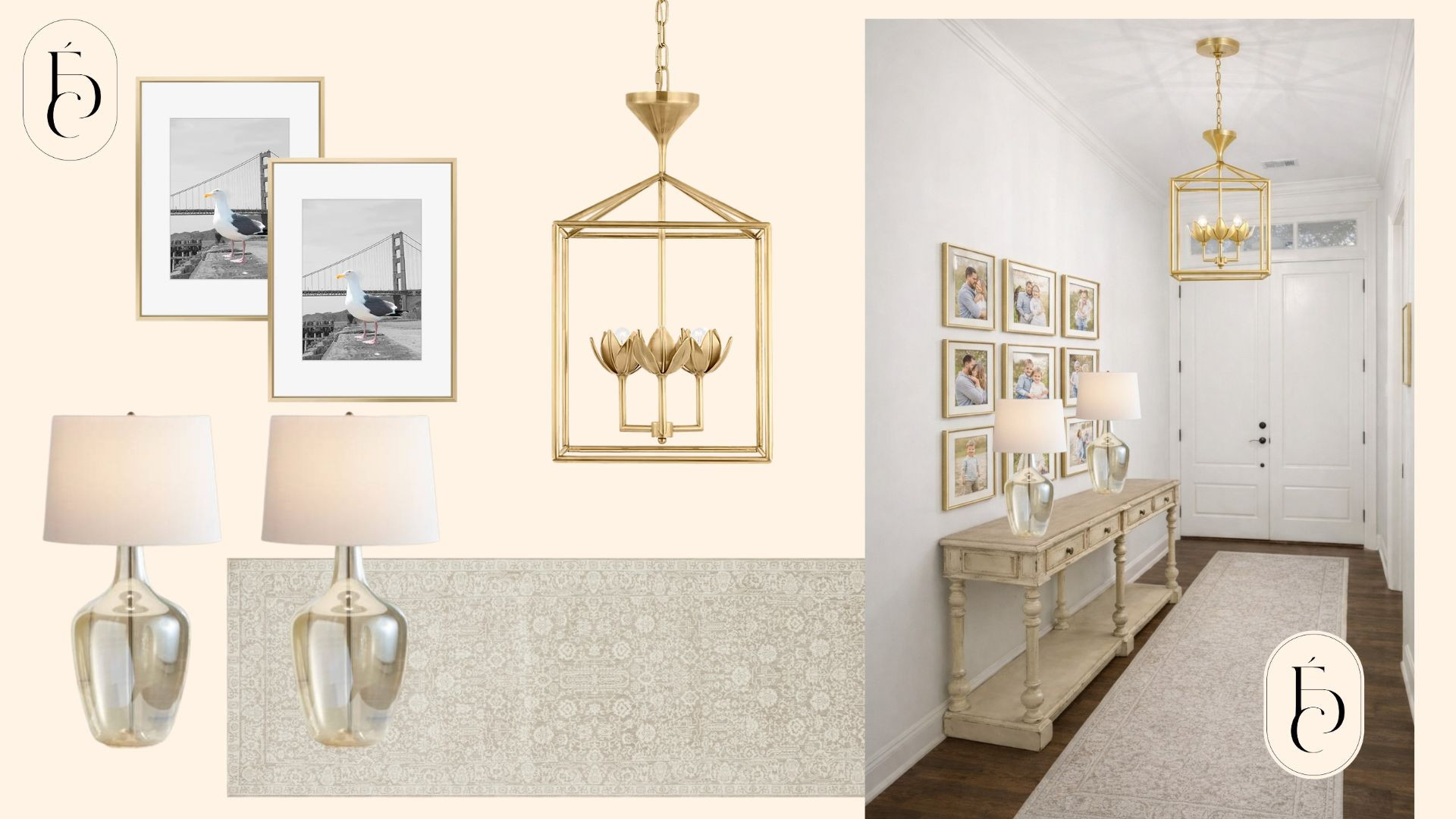 Create an elegant entry way by updating your lighting!

Shop this look and other great foyer lights. 

 #LTKHome