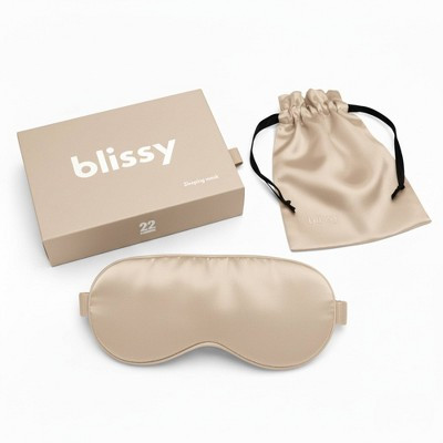 Blissy Sleep Mask Champagne | Target