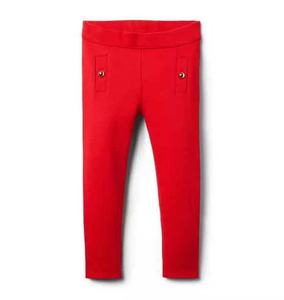 Button Ponte Pant | Janie and Jack