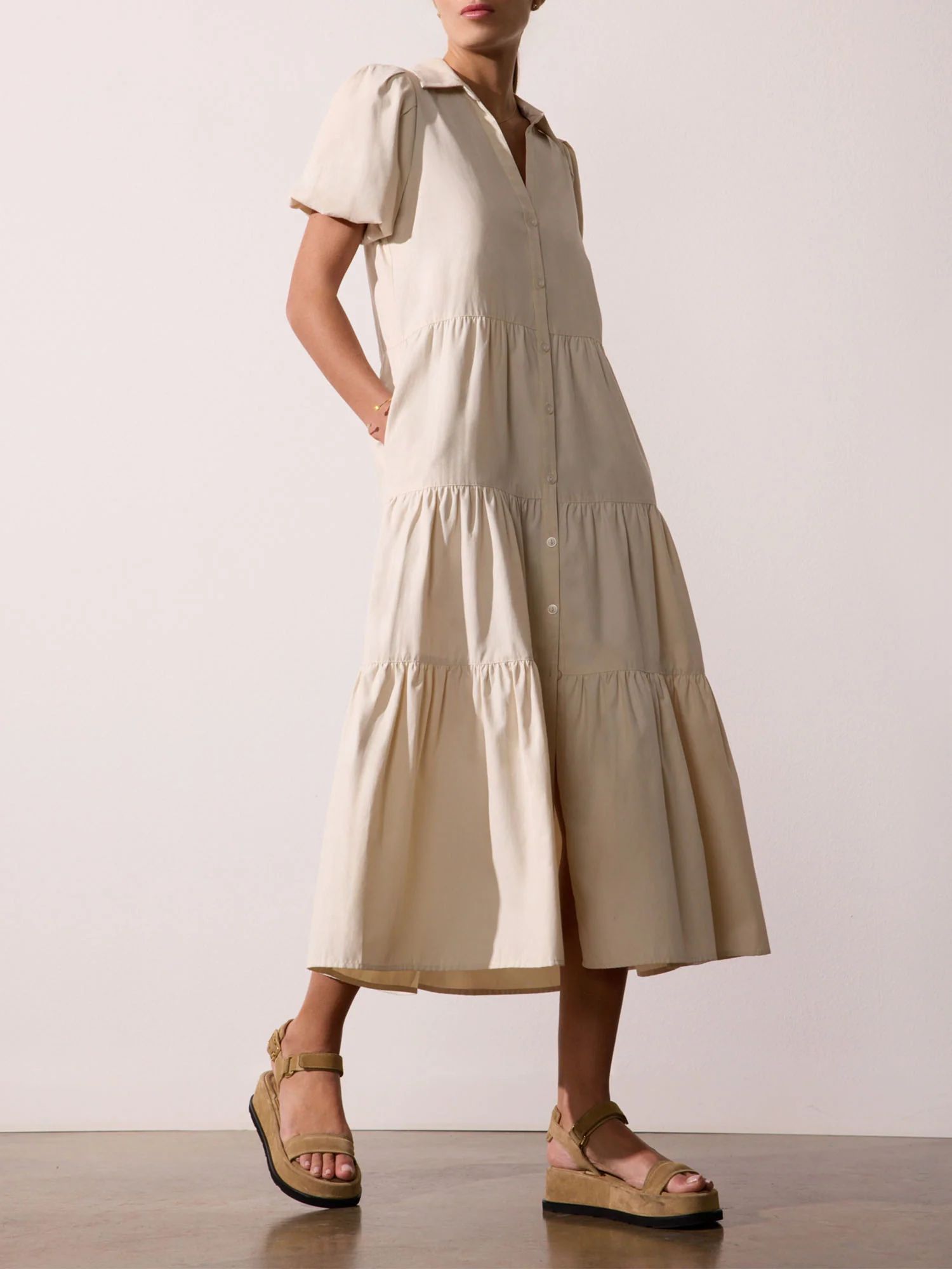 Women's Havana Dress in Calico | Brochu Walker | Brochu Walker