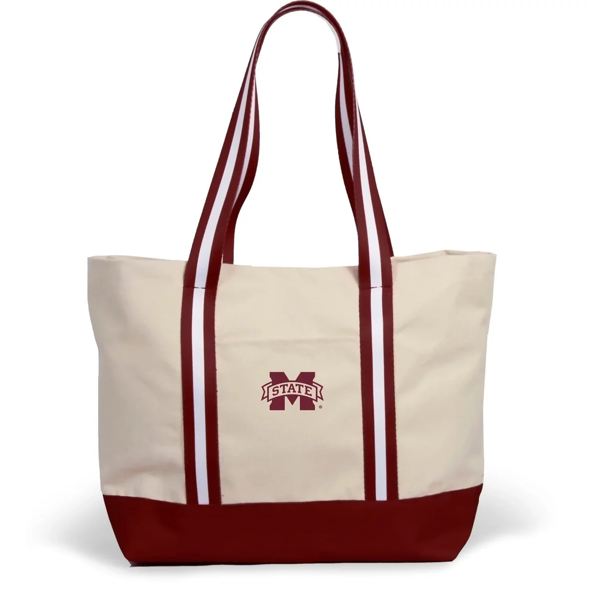 Canvas Tote | Mississippi State Bulldogs | Stewart Simmons