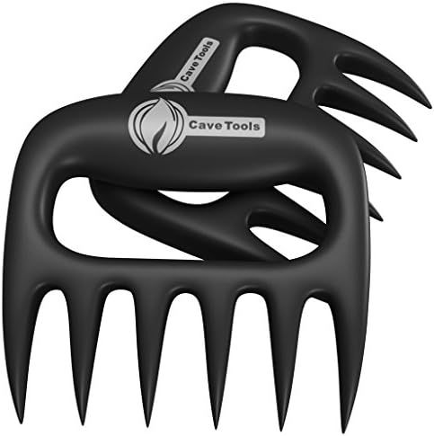 Cave Tools Meat Claws for Shredding Pulled Pork, Chicken, Turkey, and Beef- Handling & Carving Fo... | Amazon (US)