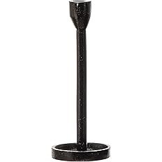 Creative Co-Op Cast Iron Taper, Black Candle Holder | Amazon (US)