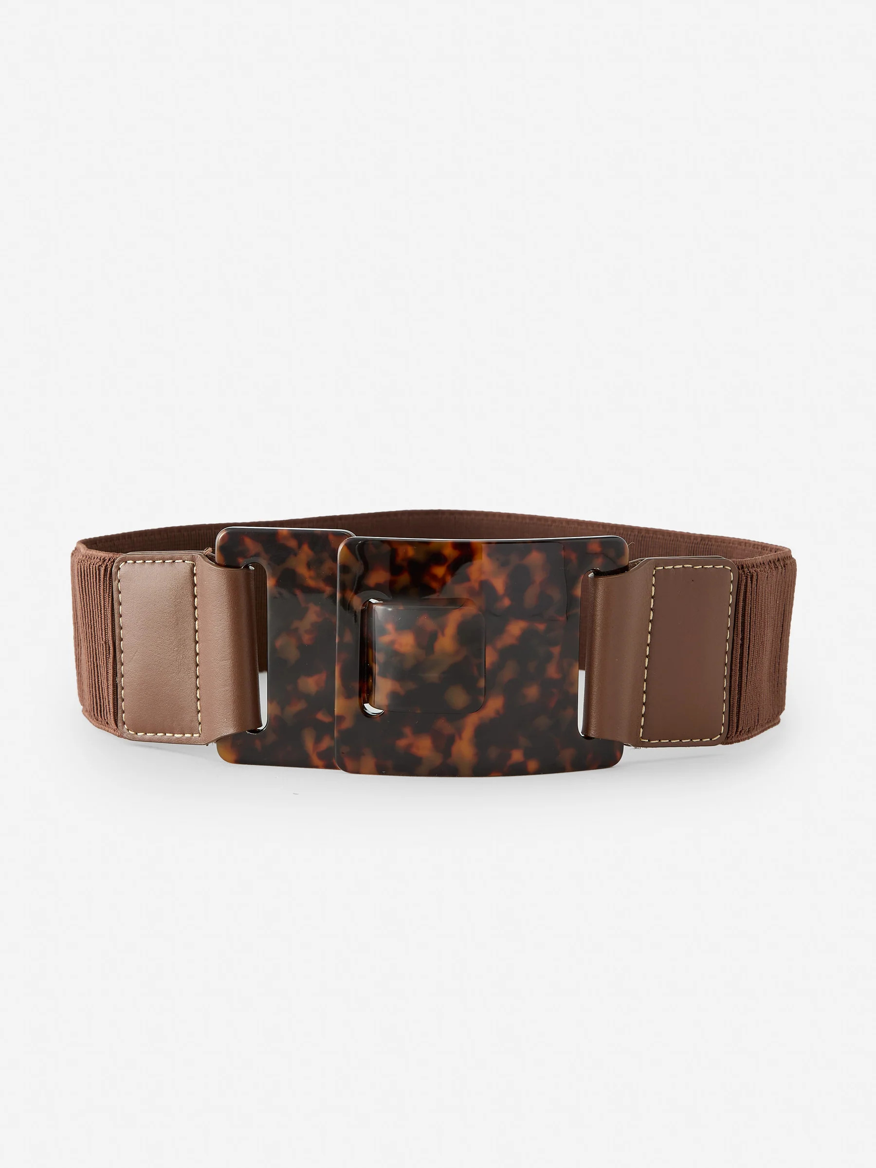 Cocoa Solid Orsay Tortoise Belt | Women's Belts & Jewelry | J.McLaughlin | J.McLaughlin