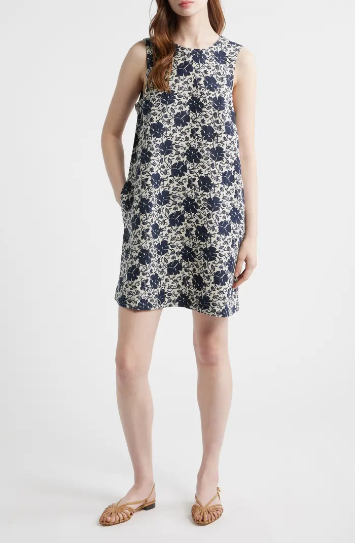 Sleeveless Mini Shift Dress | Nordstrom