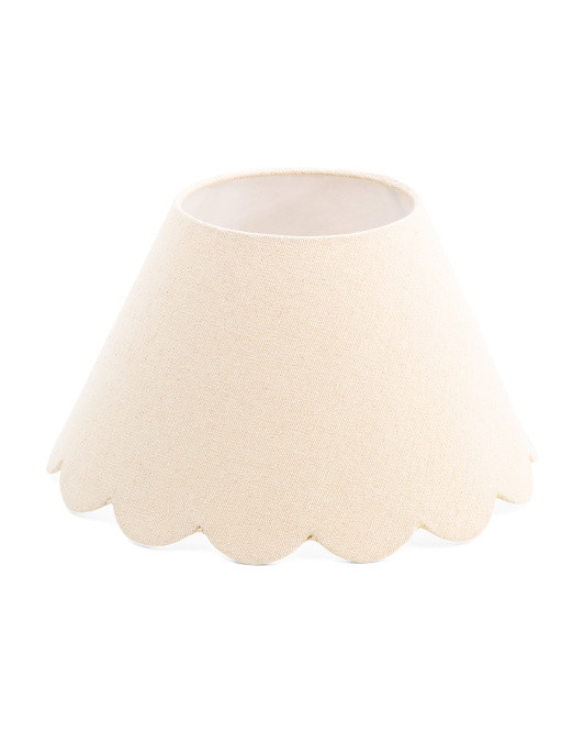15.5x9.5 Scalloped Edge Lamp Shade | Home | Marshalls | Marshalls