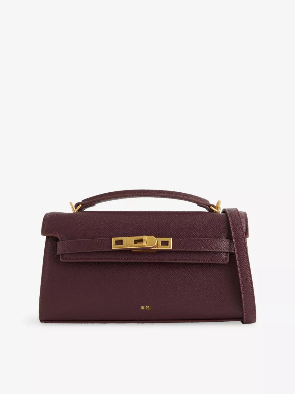 Noor Vegan Leather Top-Handle Bag | Selfridges