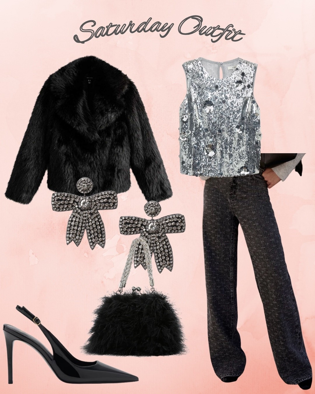 Saturdays outfit from my 7 daily outfit inspirations! 

#LTKpartywear #LTKstyletip #LTKdatenight